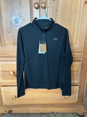 The North Face Black Quarter-Zip Performance Pullover